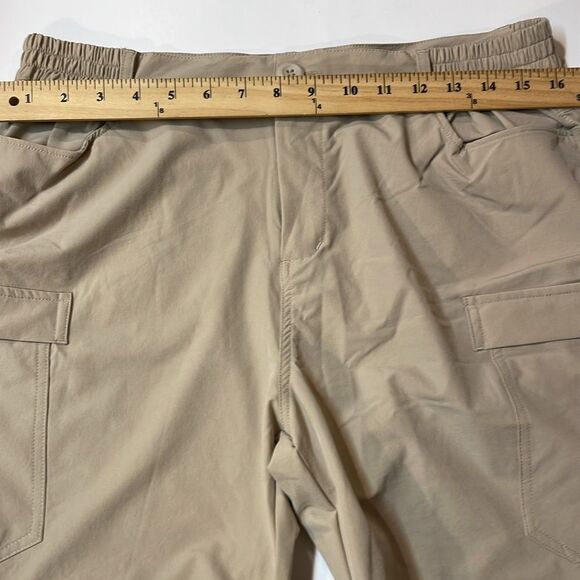 Willit Womens Tan Cargo Stretch Shorts Sz L - Picture 6 of 10